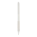 Stylo avec encre Allemande en silicone et Encre Bleue Monocolor couleur blanc deuxième vue
