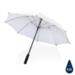Parapluie ultra résistant avec poignée EVA anti-tempête Ø103 RPET couleur blanc