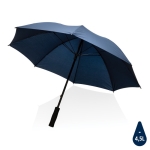 Parapluie ultra résistant avec poignée EVA anti-tempête Ø103 RPET couleur bleu marine