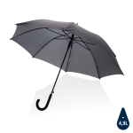 Grand parapluie automatique avec matériaux recyclés Ø103 Aware RPET couleur gris graphite