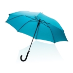 Grand parapluie automatique avec matériaux recyclés Ø103 Aware RPET couleur bleu ciel quatrième vue