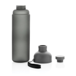 Gourde tritan avec corps divisé pour glaçons 600 ml Giving couleur noir cinquième vue