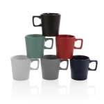 Mug en céramique avec intérieur brillant et extérieur mat 300ml Largo couleur vert vue générale
