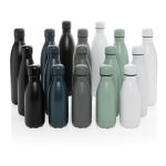 Grande bouteille thermique en acier inoxydable 1 L Lifestyle Premium couleur noir