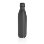 Gourde publicitaire avec fonction thermos 750 ml Lifestyle Premium couleur gris foncé