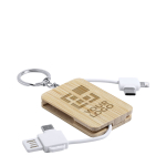Chargeur porte-clés publicitaire avec diverses connections Compact vue principale