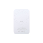 Powerbank magnétique avec charge sans fil 5.000 mAh Magnet couleur blanc deuxième vue
