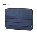 Housse ordinateur portable rembourrée corporative en RPET 15” Minimal sixième vue