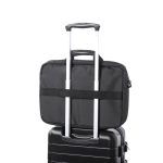 Sacoche pour ordinateur 15” personnalisée et recyclée RPET Minimal quatrième vue