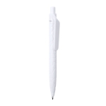 Stylos économiques en pierre naturelle avec encre bleue Natural Stone couleur blanc première vue