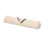 Trousse en bois avec accessoires de papeterie en bois Wood couleur bois clair cinquième vue