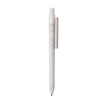 Stylo avec logo et matériaux écologiques en encre bleue Wheat Straw quatrième vue