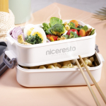Lunch box thermique en acier inoxydabl à compartiments 850 ml Foodie