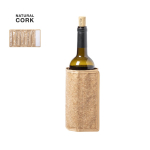 Refroidisseur de bouteille en liège avec fermeture réglable Cork couleur naturel deuxième vue