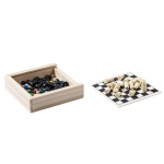 Set de jeux couleur bois troisième vue