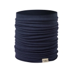 Tour de cou d'hiver en coton biologique de 150 g/m2 Organic Cotton couleur bleu marine première vue