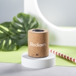 Enceinte compacte en liège naturel et Bluetooth 5.0 Natural Cork couleur naturel sixième vue