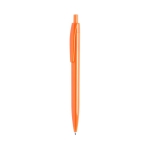 Stylo colorés avec finition brillante Encre Bleue monocolore couleur orange première vue