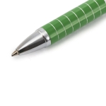 Stylo d'entreprise avec finition en anneau couleur vert deuxième vue