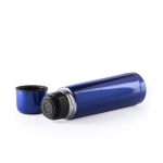 Bouteille thermos personnalisée avec bouchon/tasse 500ml Basic XL couleur bleu troisième vue