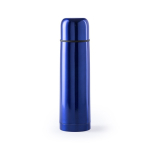 Bouteille thermos personnalisée avec bouchon/tasse 500ml Basic XL couleur bleu première vue