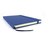 Carnet personnalisé pas cher en couleur vive A5 pages lisses Sketch couleur bleu troisième vue