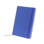 Carnet personnalisé pas cher en couleur vive A5 pages lisses Sketch couleur bleu sixième vue