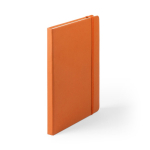 Carnet personnalisé pas cher en couleur vive A5 pages lisses Sketch couleur orange première vue