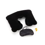 Set de voyage avec oreiller, masque et bouchons