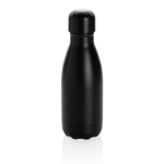 Petite gourde isotherme en inox 260 ml Lifestyle Premium Mini couleur noir