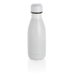 Petite gourde isotherme en inox 260 ml Lifestyle Premium Mini couleur blanc