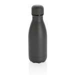 Petite gourde isotherme en inox 260 ml Lifestyle Premium Mini couleur gris foncé