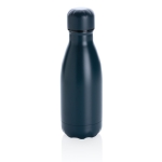 Petite gourde isotherme en inox 260 ml Lifestyle Premium Mini couleur bleu foncé