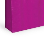 Sac non-tissé personnalisé coloré avec souflet mat 110 g/m2 Holdall couleur fuchsia troisième vue