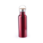 Bouteille en acier de style rétro aux couleurs vives 800 ml Inox Retro couleur rouge première vue