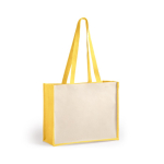 Sac en toile de jute personnalisé et coton laminé 12 kg Beach Budget première vue