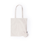 Sacs en coton pliables pas cher 105 g/m2 pliables Classic couleur naturel troisième vue