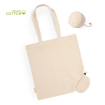 Sacs pliants en coton biologique très résistants 9 kg 120 g/m2 Organic troisième vue