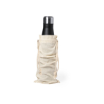 Sac à bouteilles en coton avec cordon de serrage 105 g/m2 Bottle quatrième vue