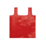 Sac de course personnalisable pliable et pas cher RPET Fold & Hook couleur rouge première vue