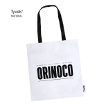 Sac cordon Tyvek blanc personnalisable avec votre design Resistant deuxième vue