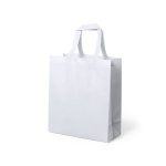 Sac non-tissé publicitaire mat résistant 15kg 110 g/m2 Stronger Matt couleur blanc première vue