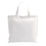 Sac non-tissé personnalisé anses courtes colorées 80 g/m2 Bazaar Short