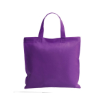 Sac non-tissé personnalisé anses courtes colorées 80 g/m2 Bazaar Short première vue