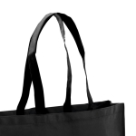 Sac non-tissé 9kg 100 g/m2 Stronger Matt Black Handle couleur noir cinquième vue