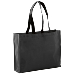 Sac non-tissé 9kg 100 g/m2 Stronger Matt Black Handle couleur noir