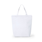 Sac intissé coloré fermeture éclair et soufflet 90 g/m2 Zipper Colors couleur blanc première vue