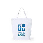 Sac intissé coloré fermeture éclair et soufflet 90 g/m2 Zipper Colors vue principale