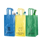 Lot de 3 sacs recyclés 125g/m2 laminés brillants 125 g/m2 Recycle
