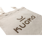 Sac de merchandising durable en coton recyclé 145 g/m2 Waterless couleur beige
